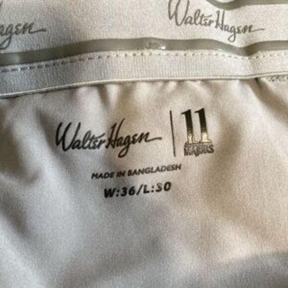 WALTER HAGEN Men's Performance 11 5-Pocket Slim Fit Golf Pants Gray 36 x 30 - Picture 7 of 10